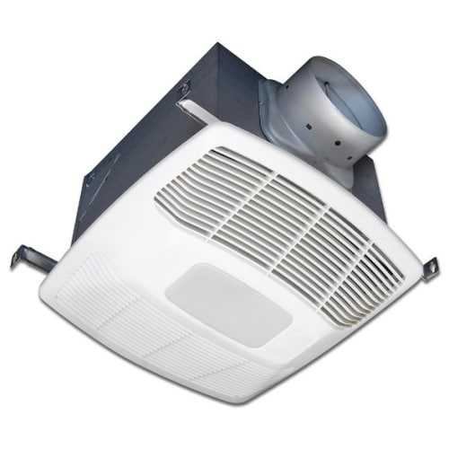 Air King EL130S 130 CFM 0.3 Sones Ceiling Mounted LED Lit Exhaust Fan with Boost