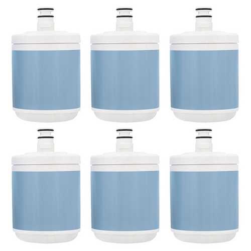 Replacement Water Filter Cartridge for LG LFX25973SB (6-Pack)
