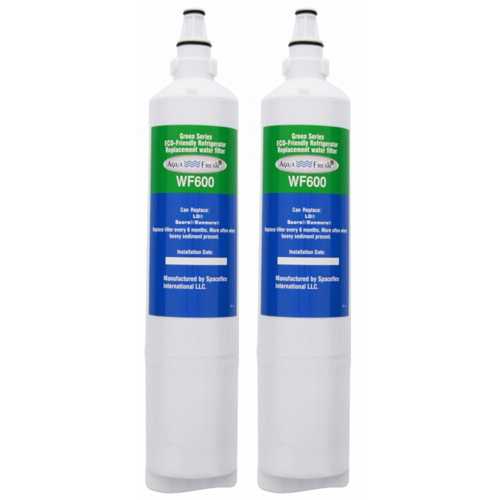 Aqua Fresh Replacement Water Filter Cartridge For Kenmore 71014 Refrigerators - 2 Pack