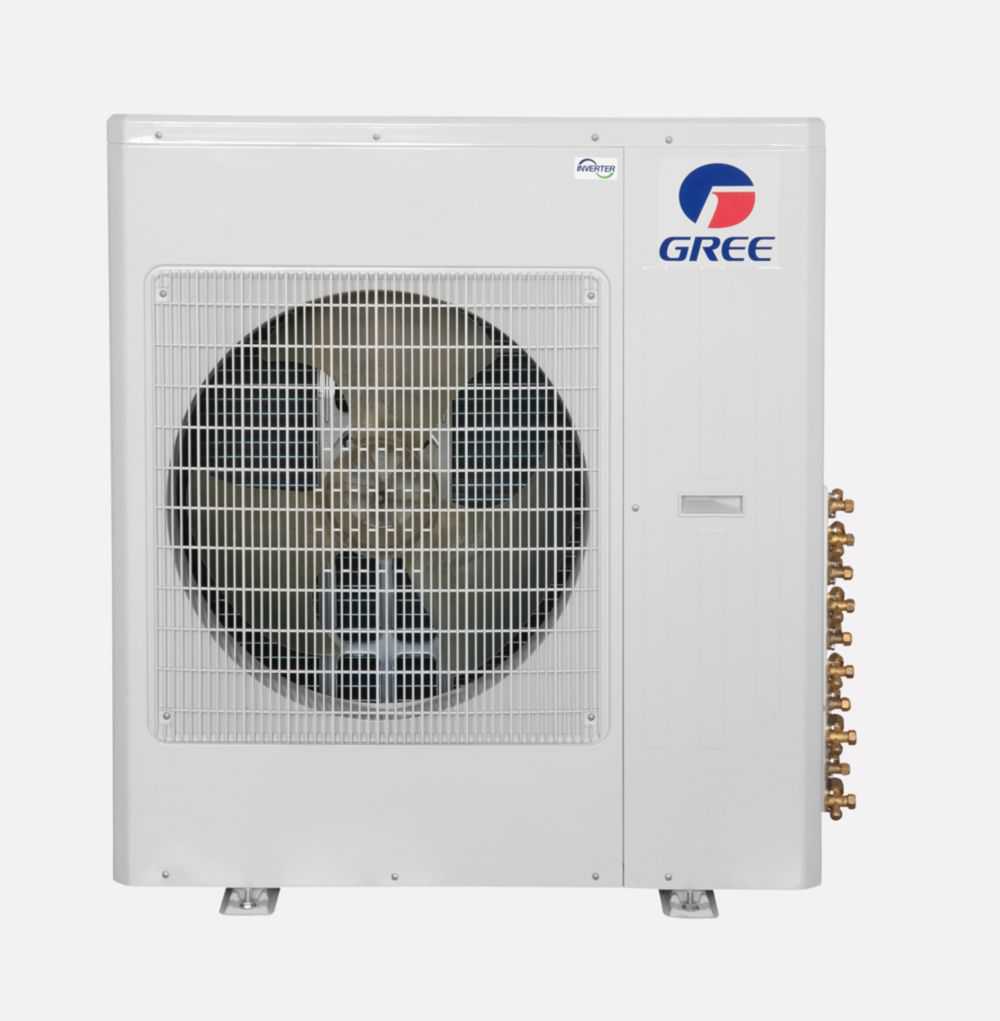 Gree Terra MULTI36CTERRA500 -36,000 BTU Multi21+ Penta-Zone Wall Mount Mini Split Air Conditioner Heat Pump 208-230V (9-9-9-9-9)