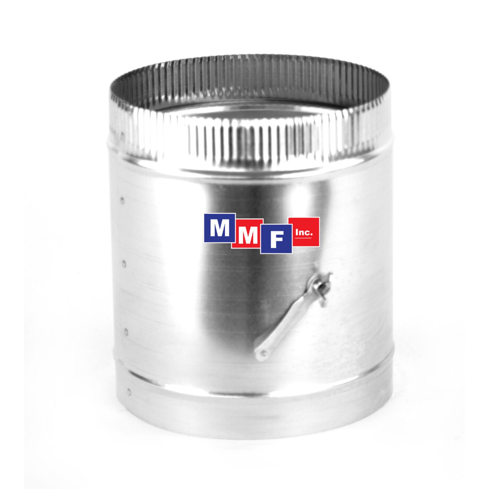 Modular Metal DMSG0406GBC - Sleeve - 30 Gauge With 30 Gauge Damper 04" Round X 09" High - Bead/Crimp One End